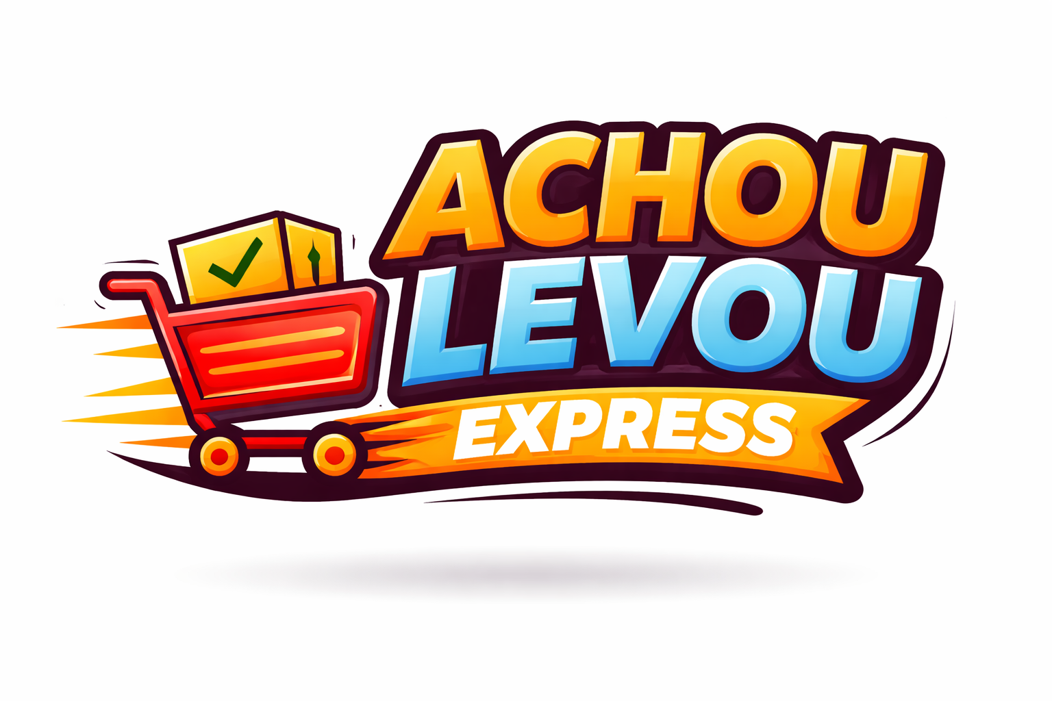 Logo Achou Levou Express loja online produtos baratos envio rápido